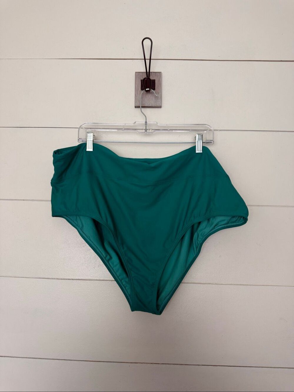 N Swimwear Women’s 22W Green Bikini Bottom Swim New